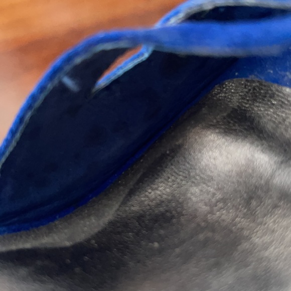 Chinese Laundry Blue Suede ‘Haughty’ Heels size 9 - Picture 7 of 12